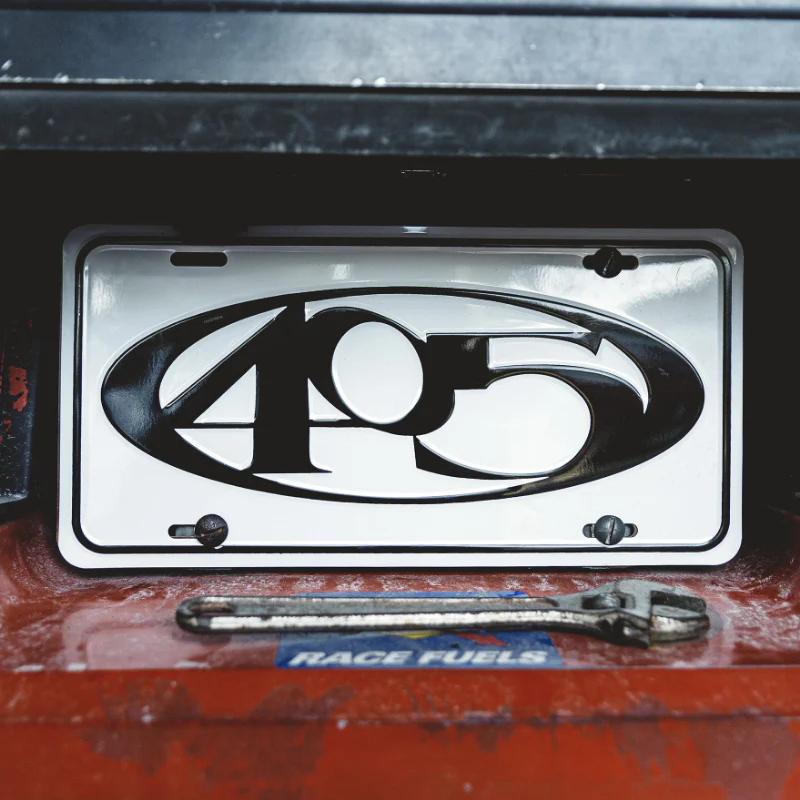 405 Embossed Aluminum Car Plate - Image 15