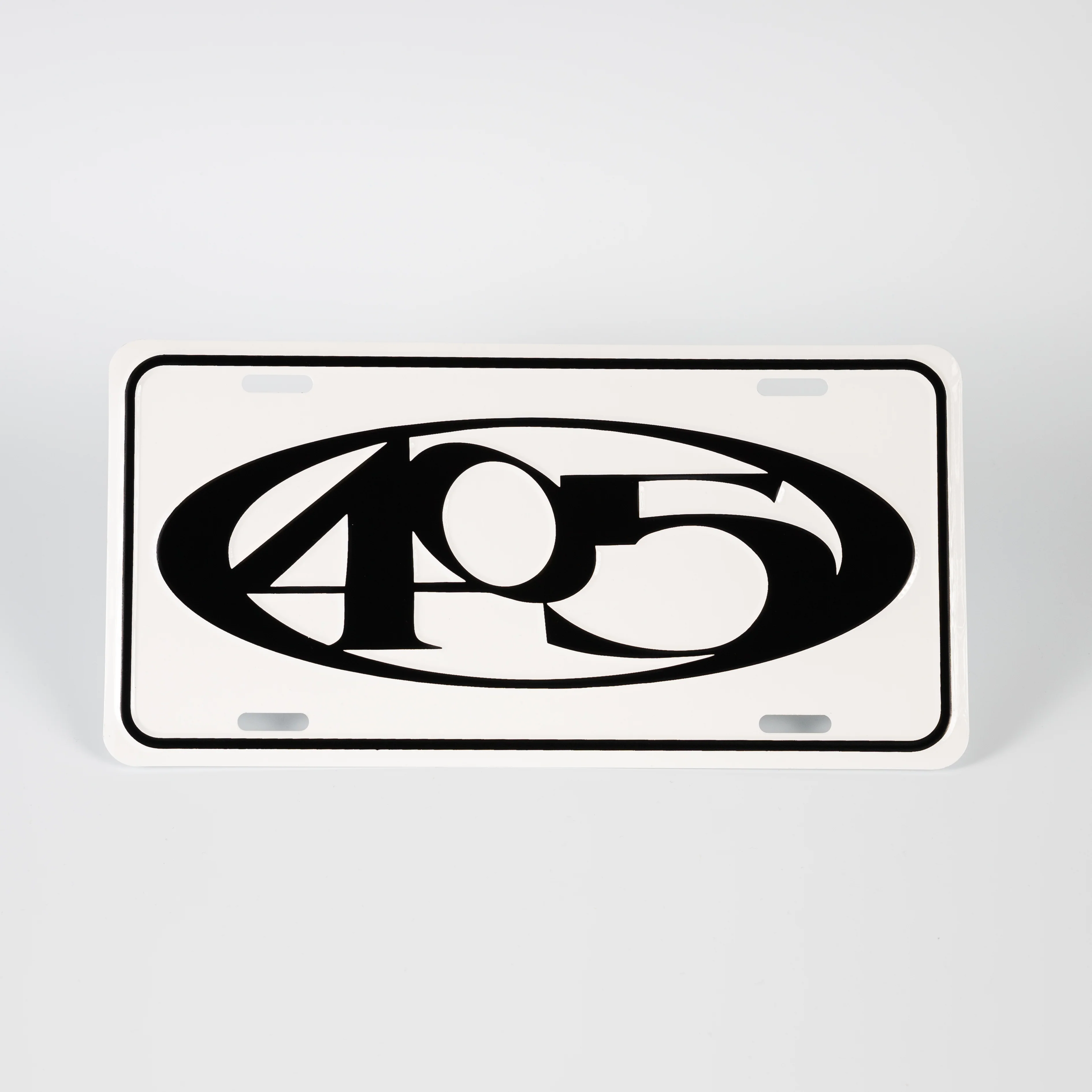 405 Embossed Aluminum Car Plate - Image 4