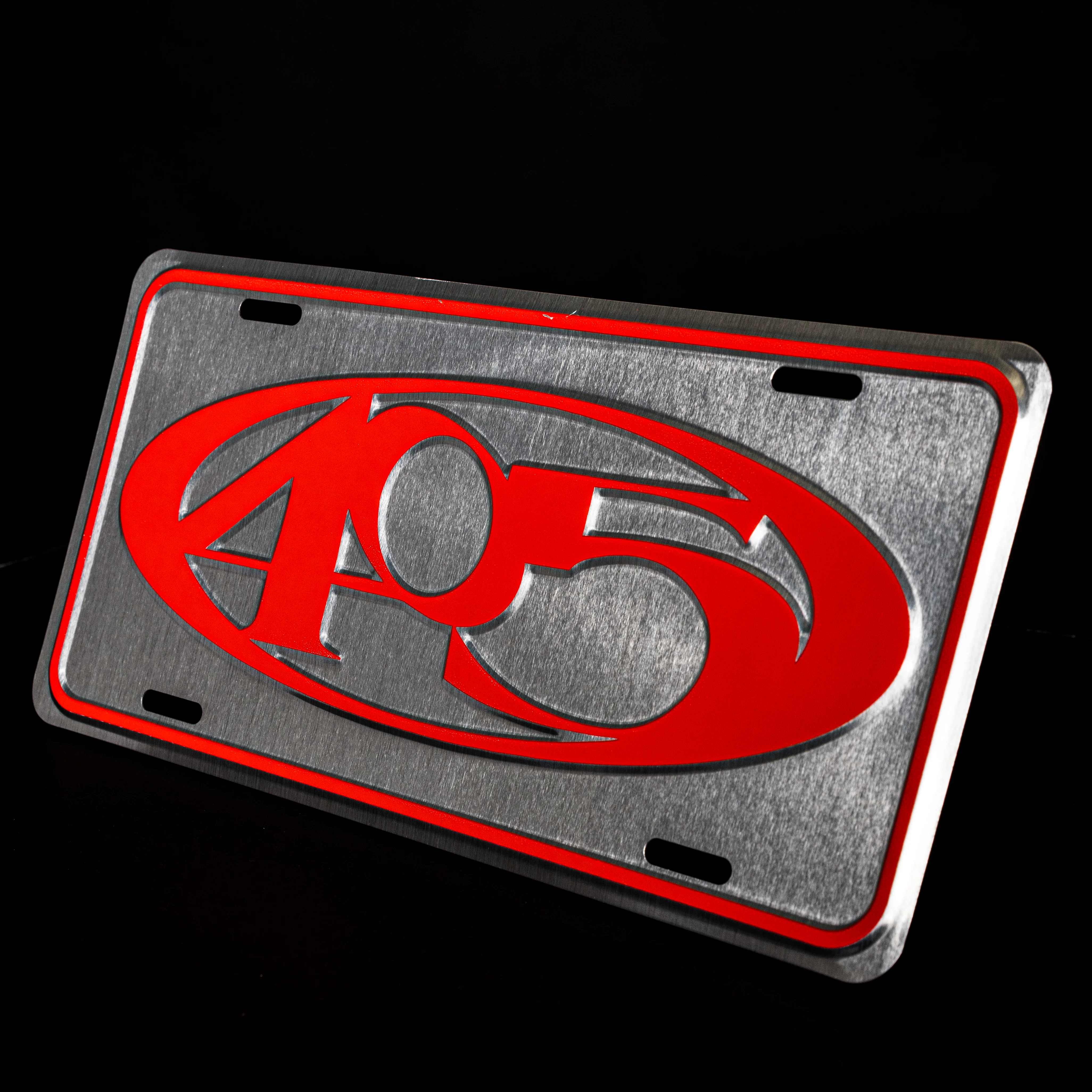 405 Embossed Aluminum Car Plate - Image 5