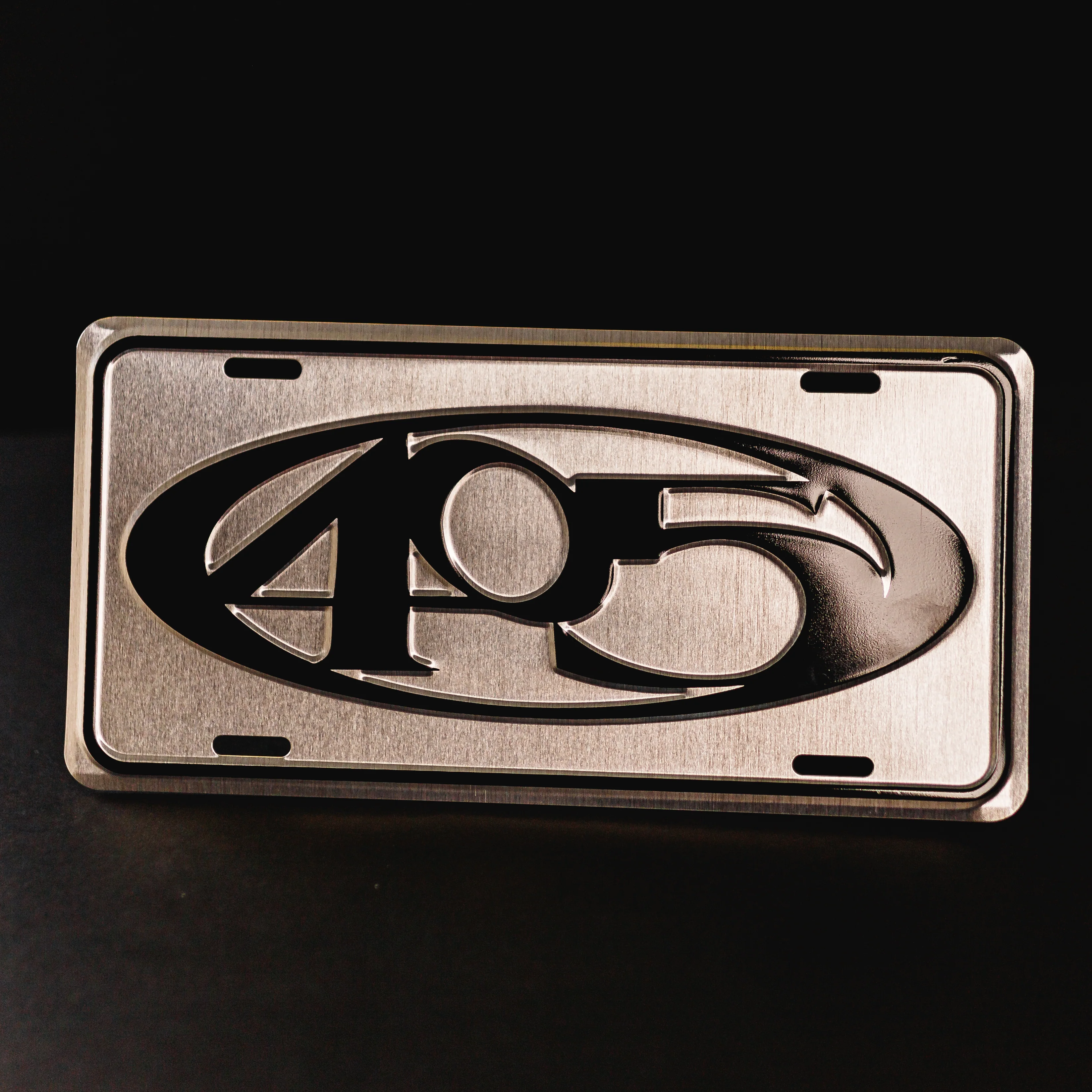 405 Embossed Aluminum Car Plate - Image 6