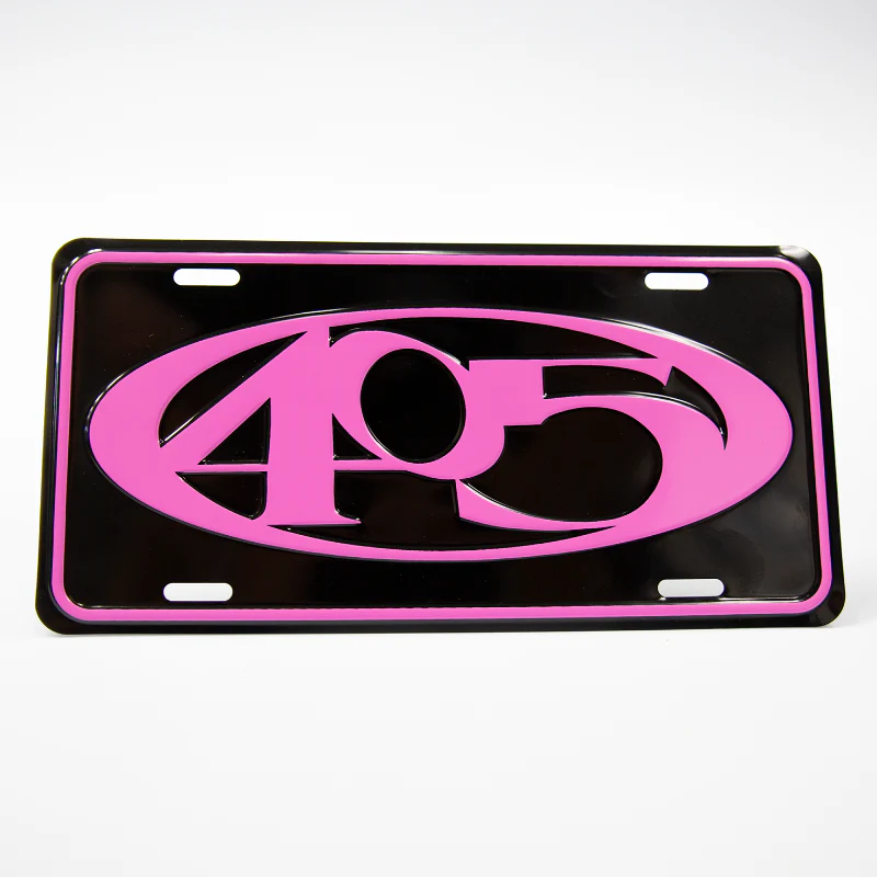 405 Embossed Aluminum Car Plate - Image 7