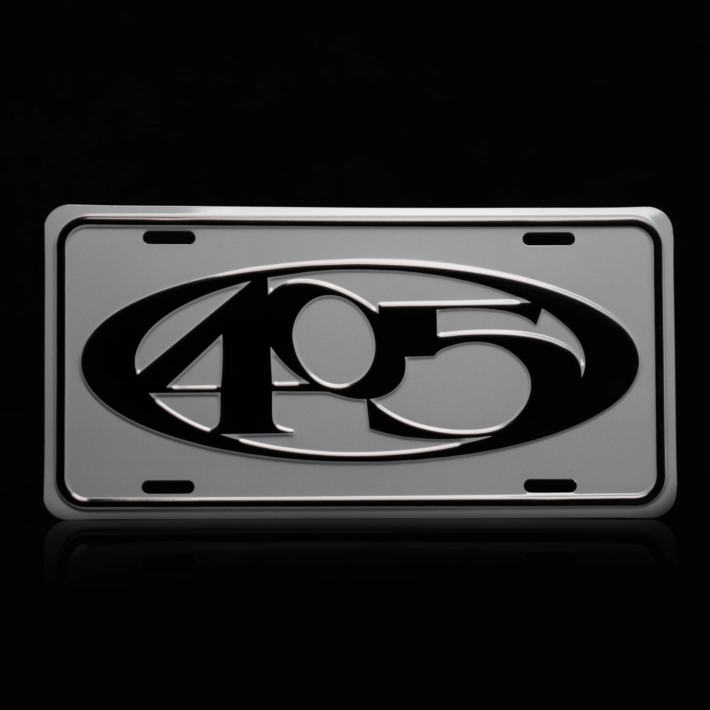 405 Embossed Aluminum Car Plate - Image 9