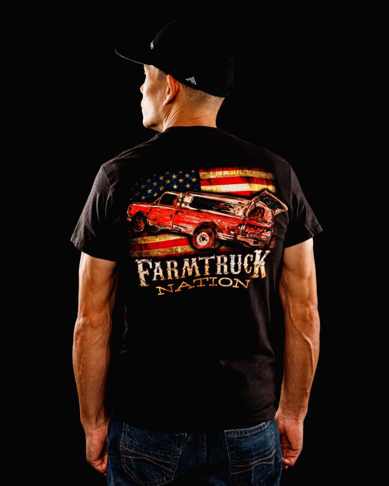 Farmtruck Nation T-Shirt - Image 3
