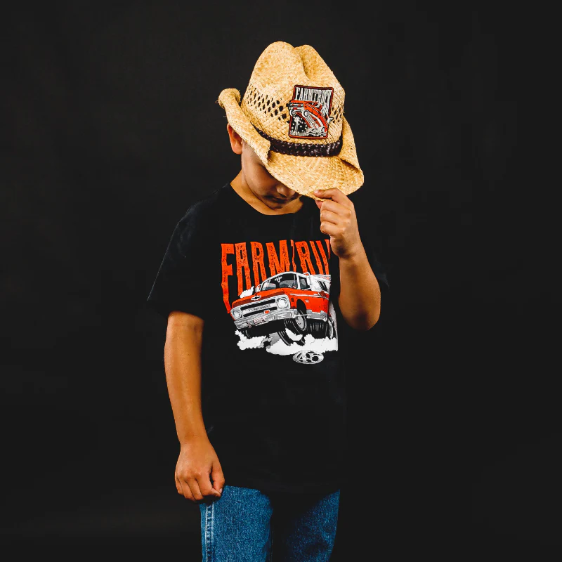 Farmtruck's Straw Hat - Kid Sized - Image 5