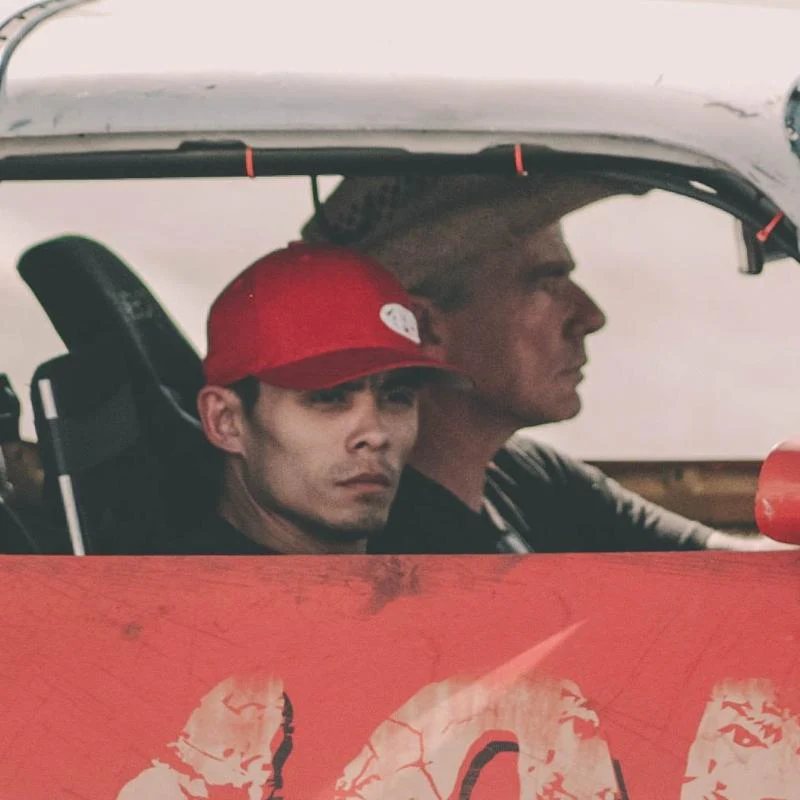 Red w/ White 405 Hat - Image 4
