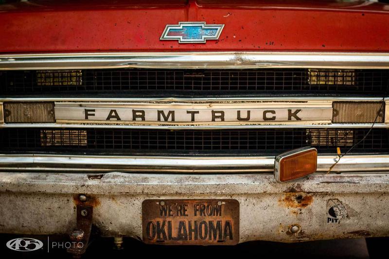 WE'RE FROM OKLAHOMA Metal Car Plate - Image 3